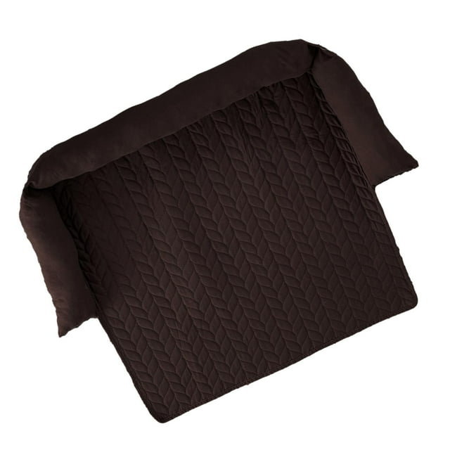 Funda para sofá cama para perro, cojín para sofá para mascota, 75x75cm, lavable a máquina, duradera, multifuncional, alfombrilla para dormir para , CAFÉ Café