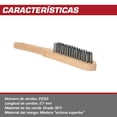 thumbnail image 4 of Cepillo de alambre acero inoxidable (4x169) Lincoln Electric Red Force, 4 of 6