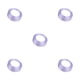 thumbnail image 1 of Ounissouiy Paquete Cinta Accesorios para manualidades DIY Tela Cintas de poliéster Púrpura Blanco 44 Type2 NO2, 1 of 6