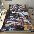 thumbnail image 1 of Voltron Defensor Legendario Conjunto de sábanas temático, trío de piezas, cómodo y amigable con la piel, diseño único, regalo de decoración para el hogar para familiares, amigos y fans,173cm *218cm, 1 of 6