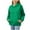 Green, variant on Girls Plain Sweatshirt Hoodie Soft Casual Sweatshirts for Girl Boys Hoodie with Pockets Pullover Long Sleeve Tops Solid Color Fleece Hoodies Activewear