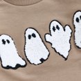 thumbnail image 6 of Newborn Baby Boy Girl Halloween Outfit Ghost Oversized Sweatshirt Romper Casual Long Sleeve Jumpsuit Cute Fall Clothes, 6 of 8