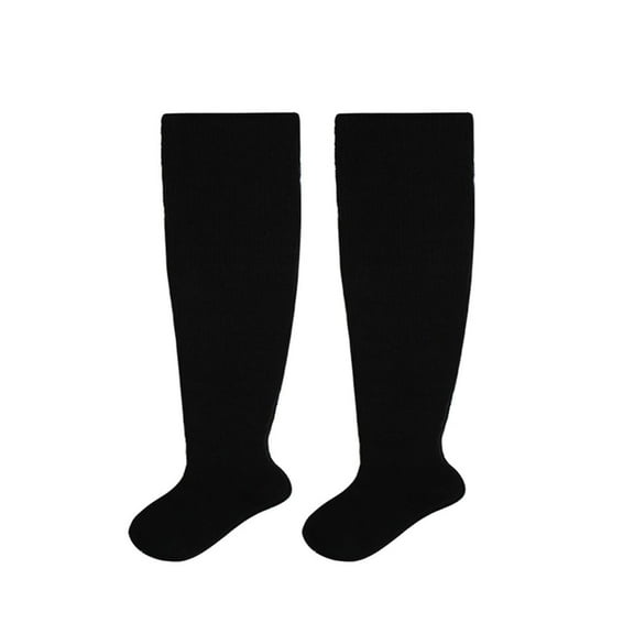 XIEULQP Compression Socks for Women Football Socks with Towel Sole Wear Non Slip Mid Tube Short Top Socks, Womens Socks Size 7-9 Black