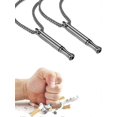 thumbnail image 1 of 2x Stop Smoking Breathing Necklace, Anxiety Relief Necklacevape Necklace, Breathing Necklace Stop Smoking Aid, Breathing Exercises, Christmas Gift, 1 of 5