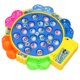 thumbnail image 1 of Juego de plato de pesca giratorio con música eléctrica, juguetes para bebés, niños y niñas, juguetes de pesca, 1 of 6