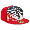 thumbnail image 3 of Men's New Era Red Chicago White Sox 2022 4th of July On-Field 59FIFTY Fitted Hat, 3 of 6