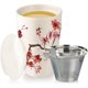 thumbnail image 1 of Sistema de preparación de té suelto de una taza Tea Forte Kati, taza de cerámica con infusor de té y tapa, flores de cerezo, nuevo diseño de infusor, 1 of 5
