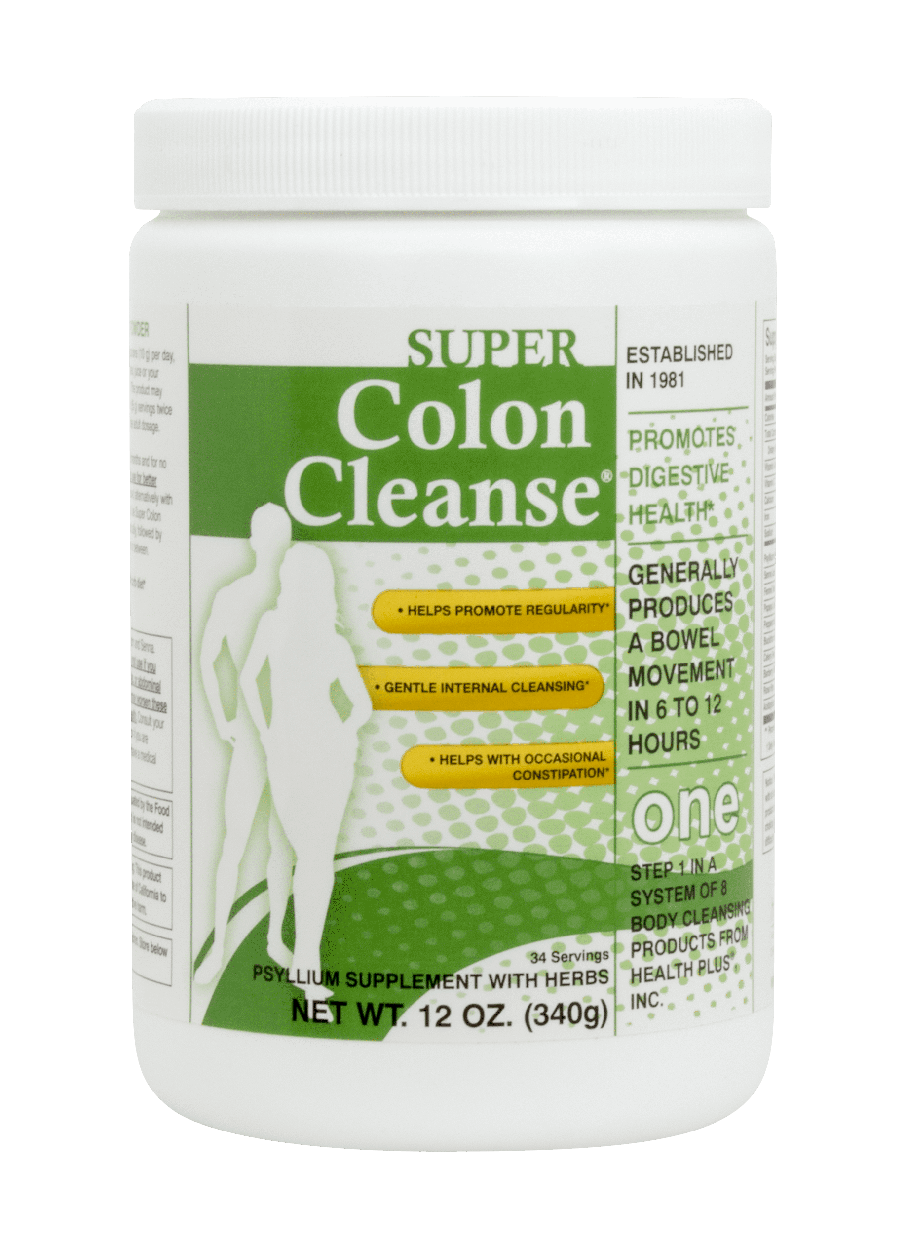 Health Plus Inc. Super Colon Cleanse, 12 Oz