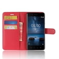 thumbnail image 4 of Litchi Skin Wallet Leather Magnetic Protective Shell For Nokia 8, 4 of 5