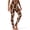 Brown Giraffe, variant on Xoenoiee Brown Giraffe Print Workout Leggings for Women