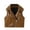 Brown, variant on Kids Leather Jacket Winter Outerwear for Boys Girls 8-15 Years, PU Leather Biker Coat Button Front Sleeveless Vest Shirt Chic European Style Fashion Kids Leather Jacket