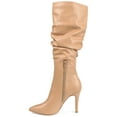 thumbnail image 3 of Journee Womens Sarie Wide Calf Stiletto Knee High Boots, 3 of 10