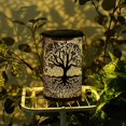 thumbnail image 2 of 1pc New Solar LED Lantern Light Hollow Tree Of Life Hanging Light Outdoor Garden Garden Path Lawn Terrace Hanging Waterproof Lights Landscape Lantern, 2 of 4
