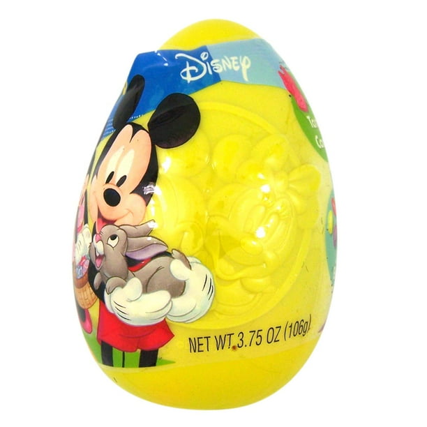 Walgrens 2022 Mickey Christmas Solar Disney Mickey And Minnie Mouse Jumbo Candy Filled Easter Egg, 3.75 Ounce -  Walmart.com