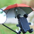 thumbnail image 3 of asddcavvf Outdoor Cycling Vehicle Small Umbrella Mini Umbrella Rain Blocking Wind Shading Bike Phone Protective Umbrella Small Bikes Road Bike Phone Holder Rear Light Bike, 3 of 3