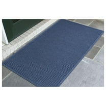 Drevy - 280610035 WaterHog Fashion -Grade Entrance Mat, Indoor/Outdoor Charcoal Floor Mat 5' Length x 3' Width, Navy by
