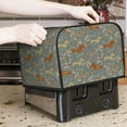 thumbnail image 7 of Pofeuu Dachshund Dog Bird Print Toaster Cover 4 Slice, Bread Dust Cover & Fingerprint Protection, Kitchen Small Appliance Covers(Toaster Cover), 7 of 7