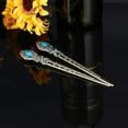thumbnail image 2 of 2 uds. Palillos para el cabello Vintage, palillos para el cabello tradicionales con diamantes de imitación, joyería para el cabello, moño, accesorio para el cabello elegante para niñas y mujeres ER, 2 of 5