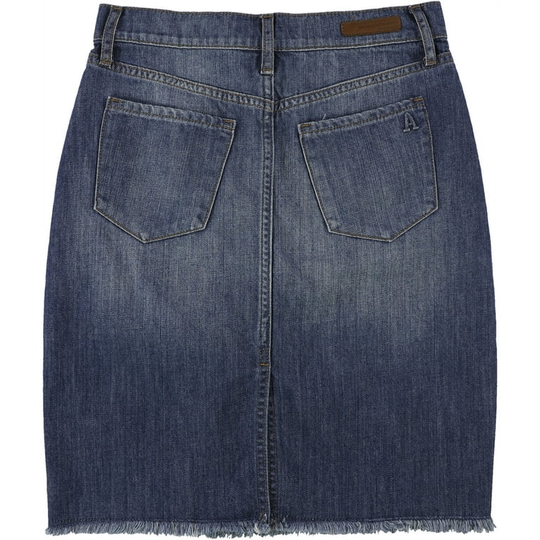 Articles of Society Womens Sherry Denim Skirt Blue 25