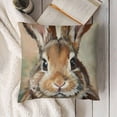 thumbnail image 3 of Rabbits Bunny Eggs Pillowcases Decorations for Sofa Decor, 3 of 5