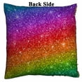 thumbnail image 2 of PKQWTM Rainbow Gradient Raster Version Reversible Mermaid Cushion Cover Home Decor Sequin Pillow Case Size 16x16 inches, 2 of 2