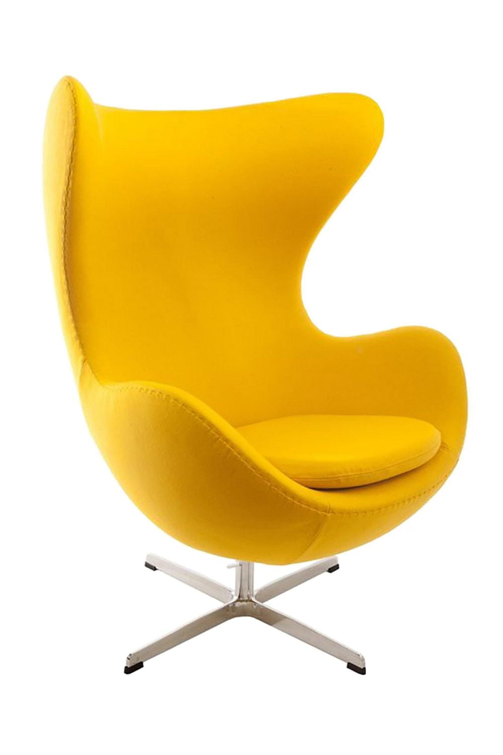 Canadian Egg Lounge Chair Mustard