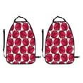 thumbnail image 2 of Kdxio Tulips Flowers Print 2 Pack Car Kick Mat Seat Cover Back Protector Mat with Pockets for Organizer Backseat Protector and Storage Anti Kick Pad for Vehicles, 2 of 9