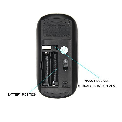 Dachshunds Laptop Computer 2.4G Ergonomic Portable USB Wireless Mouse for PC Notebook with Nano Receiver