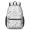 Space Cat Coloring, variant on Space Cat Coloring Page White Pattern 17" School Backpacks for Teens,Waterproof Oxford Fabric,S-Shape Padded Straps for School,Travel,Hiking,Camping