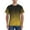 Gold Glitter Gradient, variant on Gold Shiny Print Men's Dry Fit Mesh Athletic Shirts Moisture Wicking Tennis T-Shirt Tops
