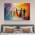 thumbnail image 4 of Abstract Art Modern Decorative Painting Women Dance Holding Hands Eahc Other Framed Canvas Poster Bedroom Decor Sports Landscape Office Room Decor Gift,Frame-style,20x30inch(50x75cm), 4 of 8
