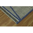 thumbnail image 6 of Casavani Hand Block Printed Cotton Dhurrie Bohemian Living Room Carpet, Blue 10x16 feet, 6 of 6