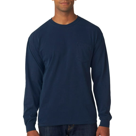 Comfort Colors Adult Long Sleeve Pocket Tee