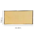 thumbnail image 3 of Outdoor Sun Shade Sail | 95% UV Protection Rectangle Sun Awning for Patio, Garden, Pool | Beige HDPE Fabric | Multiple Sizes 3x6m to 9x16ft, 3 of 6