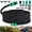 Black1, variant on Porfeet 165FT Drip Irrigation Hose, Porous Leaky Hose Set, Includes Multiple Connectors, 1/2 Inch Rubber Soaker Hose for Efficient Watering in Garden, Lawn, and Greenhouse,Black