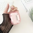 thumbnail image 5 of Airpods Case Cover with King Holder,Soft Silicone Protective Case Compatible with Apple Airpods Pro2 Plain Case with Keychain,Shockproof AirPod Case for Women Men, Pink, 5 of 6
