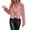 Pink, variant on Women_s Casual Jacket Short Winter Zip Up Stand Collar Slim Fit Outerwear for Everyday Casualwear Women Women's Bomber Jacket Casual Coat
