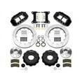 thumbnail image 2 of Wilwood SL6R 13" Front Slotted & DPR 11" Rear Big Brake Kit Combo Package With 2" Drop Spindle P-Brake Cable Brake Lines & Fluid Black Calipers Fits 1964-1974 GM A/F/X Body BOP 2.75" Offset Rear End, 2 of 6