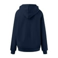 thumbnail image 4 of larppty Hoodies for Women, Fall Pullover Sweatshirt, Oversized Lightweight Sweatshirts (Navy, 3XL), 4 of 6