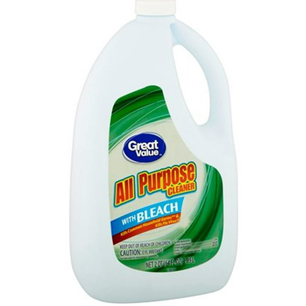 Great Value All Purpose Cleaner with Bleach, 64 fl oz