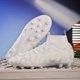 thumbnail image 5 of Zapatos de fútbol profesionales Unisex, botas de fútbol con pinchos largos hasta el tobillo, gran oferta, antideslizantes para interiores de alta calidad, 5 of 5