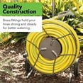 thumbnail image 4 of Yard Butler compact hose reel cart with wheels heavy duty 100 foot metal hose reel suitable for gardens, lawns and outdoor - IHTC-1, 4 of 6