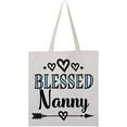 thumbnail image 3 of Inktastic Blessed Nanny Grandma Tote Bag, 3 of 4