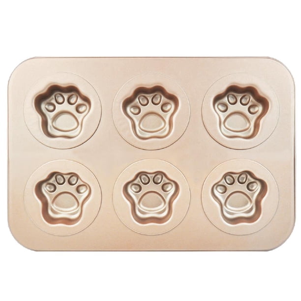 Molde Para Hornear Muffins En Forma De Garra De Gato Bandeja Antiadherente Molde Para Hornear Muffins Eficiente Placa Para Segura Placa Antiadherente Para El Hogar Pastel De Cocina Guardurnaity HA012916-00