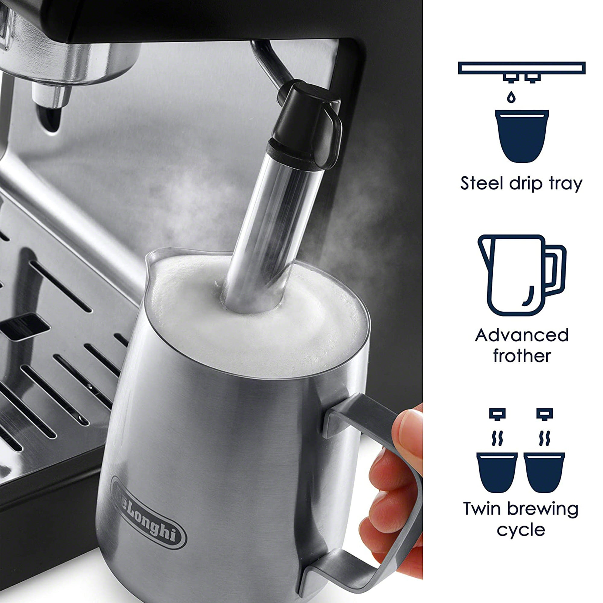 De'Longhi ECP3420 15 Bar Espresso and Cappuccino Machine with
