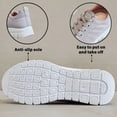 thumbnail image 4 of BERANMEY Sneakers for Women Lightweight Slip-On Sneakers Womens Sneaker Breathable Mesh Walking Shoes Casual Shoes for Womens Flexible Soft Sole for Everyday Wear, 4 of 9