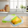 thumbnail image 6 of Clearance Items！FAJHHA Food Grade Sandwich Imported Fresh Box Bread Sushi Rice Ball Breakfast Lunch Box Sealed Box Microwaveable, 6 of 6
