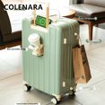 thumbnail image 4 of COLENARA-maleta de cabina con apertura frontal, Maleta de embarque, cubierta de carrito multifuncional, caja de contraseña para ordenador portátil, equipaje para PC de 20 "y 24 pulgadas, 4 of 4