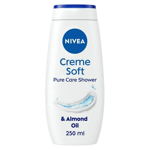 stoel Volwassen kreupel Nivea Women Body Wash, Creme Soft Shower Gel With Almond Oil For Soft Skin  - 250 ML - Walmart.com