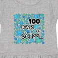 thumbnail image 4 of Inktastic 100 Days of School Stars in Blue Girls Toddler Dress, 4 of 5